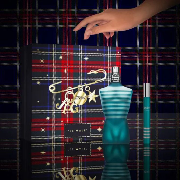 gaultier men le male eau de toilette 200ml cofre 2 piezas