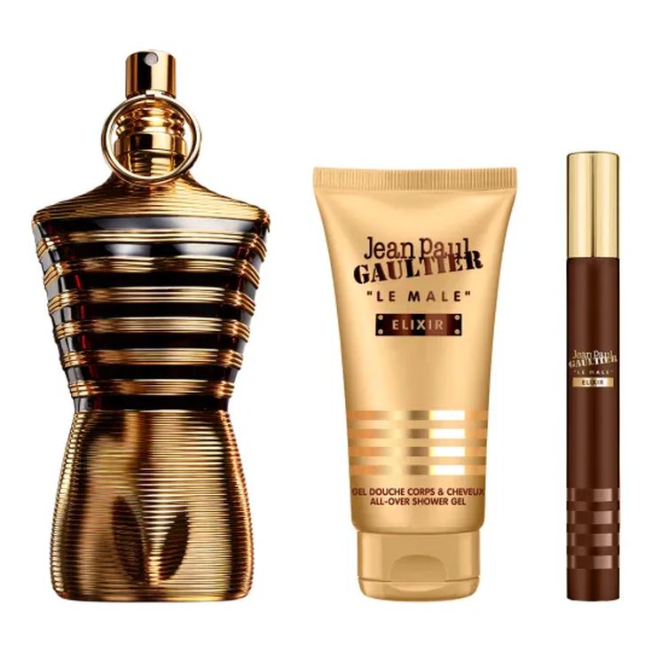 gaultier men le male elixir parfum 125ml cofre