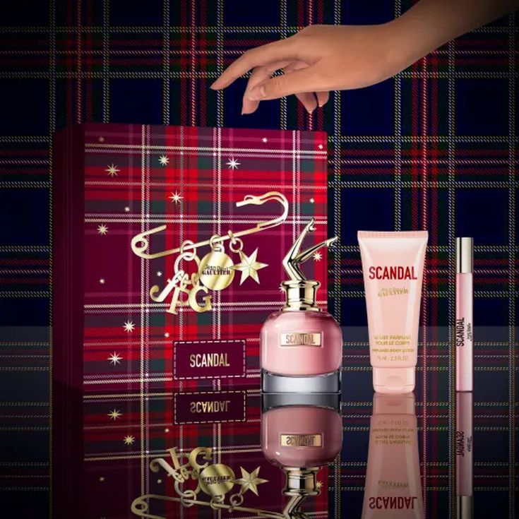 gaultier scandal eau de parfum 80ml cofre 3 piezas