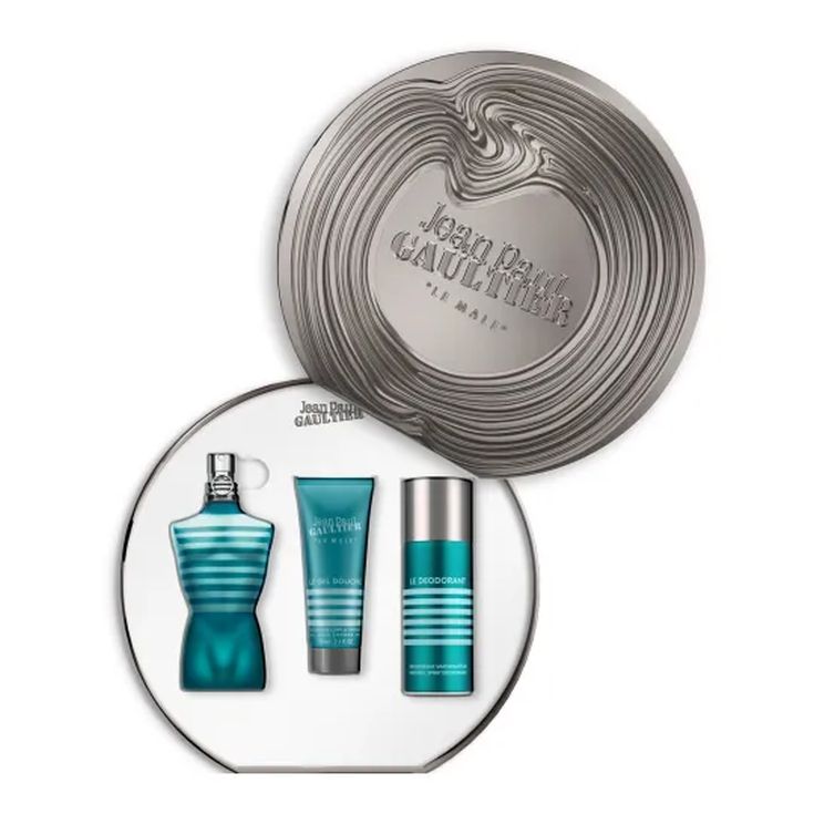 gaultier men le male eau de toilette cofre 3 piezas