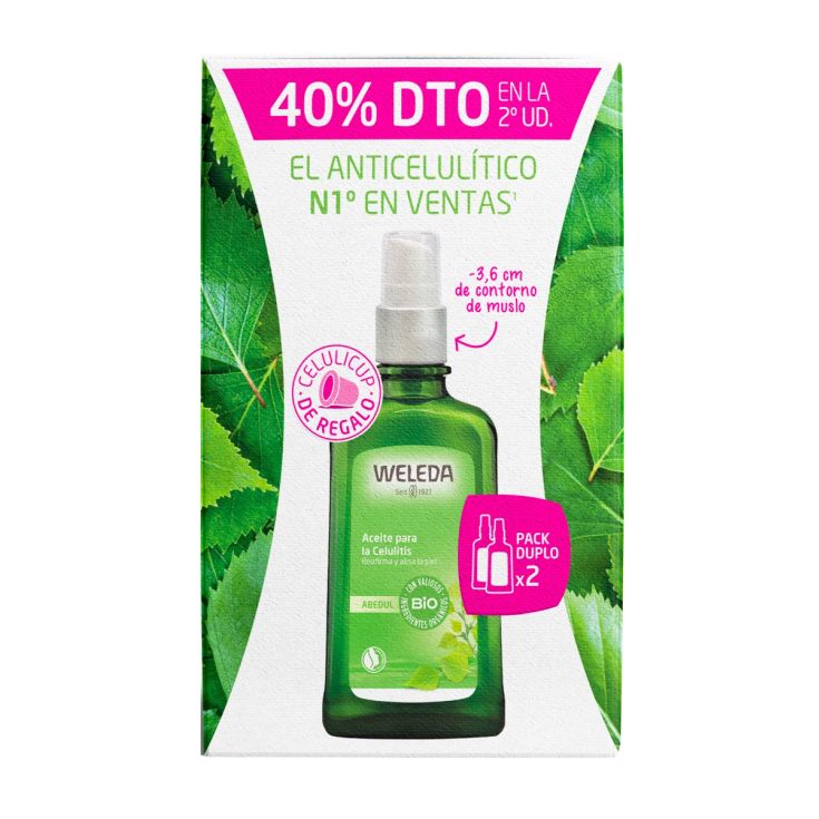 weleda aceite abedul anticelulitico pack