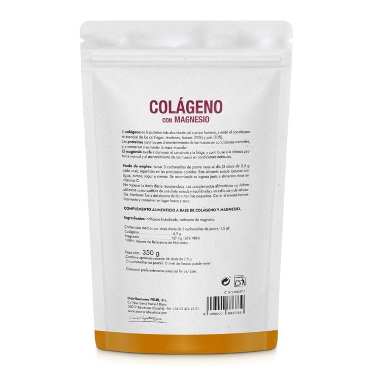 la justicia colageno+magnesio 350 gr