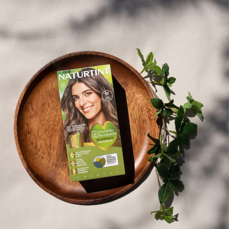 naturtint tinte permamente 6n rubio oscuro 