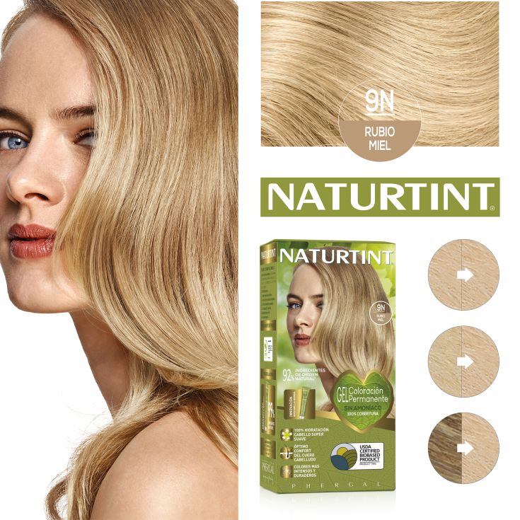 naturtint tinte permamente 9n rubio miel