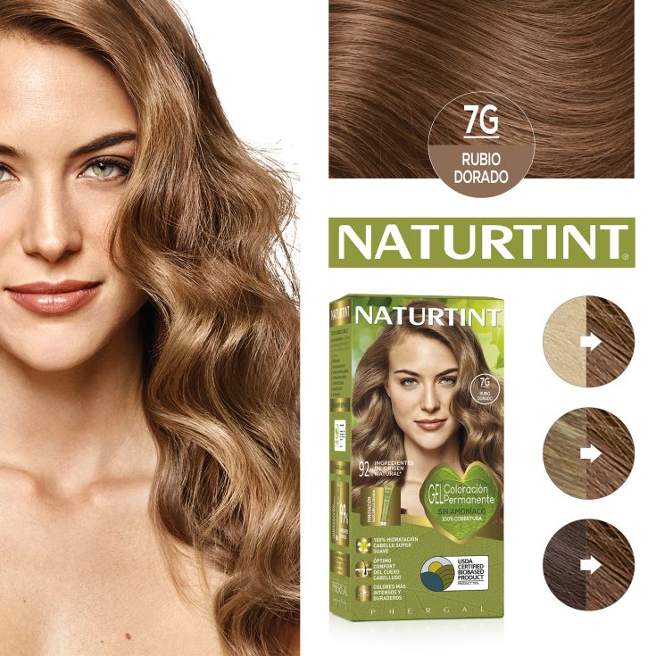 naturtint tinte permamente 7g rubio dorado 