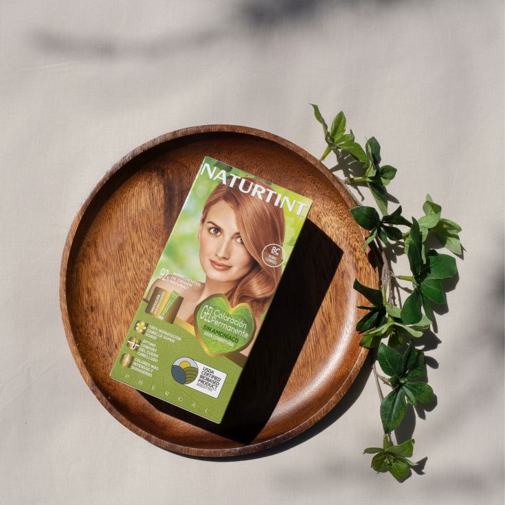 naturtint tinte permamente 8c rubio cobrizo