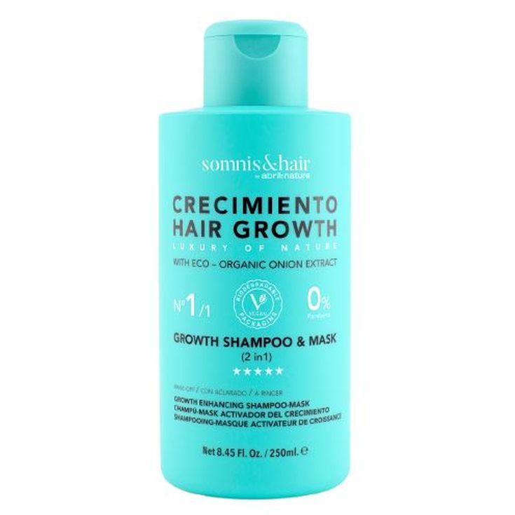 somnis & hair champu y mascarilla activador del crecimiento 250ml