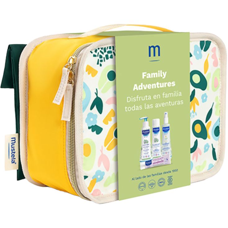 mustela maletita pastel 4 productos
