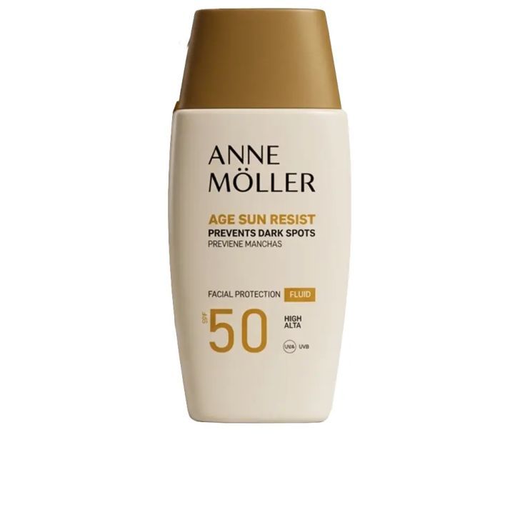 anne möller age sun resist fluido protector solar facial spf50+ 50 ml