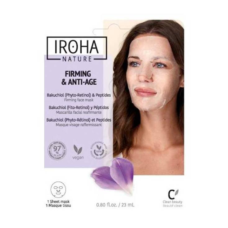iroha nature firming anti-age mascarilla bakuchiol 1 ud