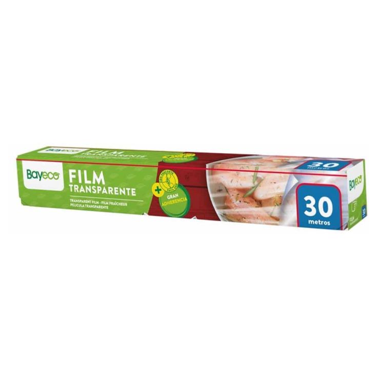 bayeco papel film transparente 300mm x 30m 