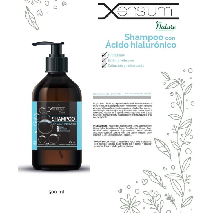 xensium nature champu acido hialuronico