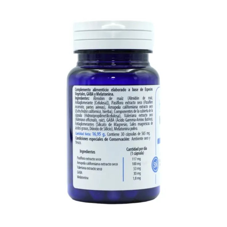 h4u melatonina + gaba 30 capsulas de 565mg