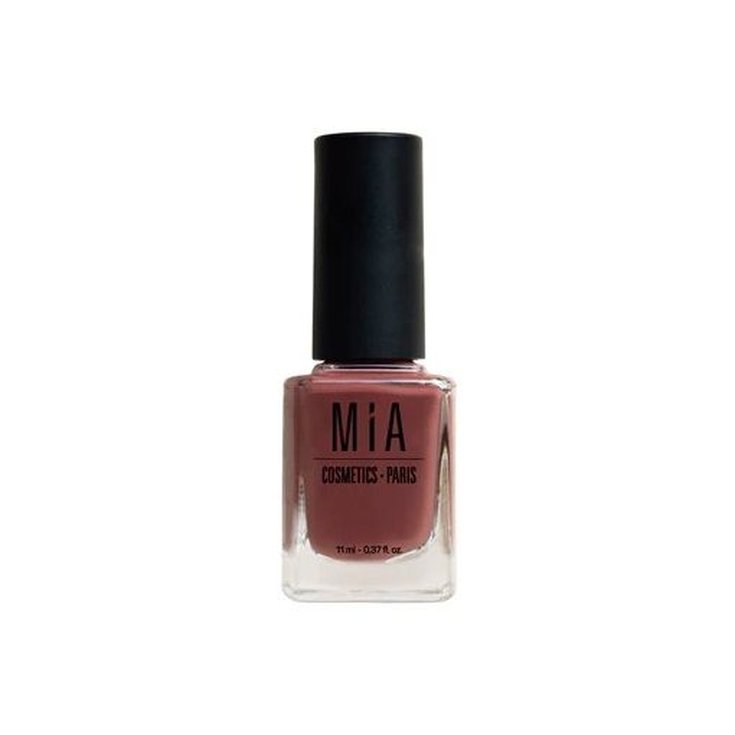mia esmalde de uñas mahogany