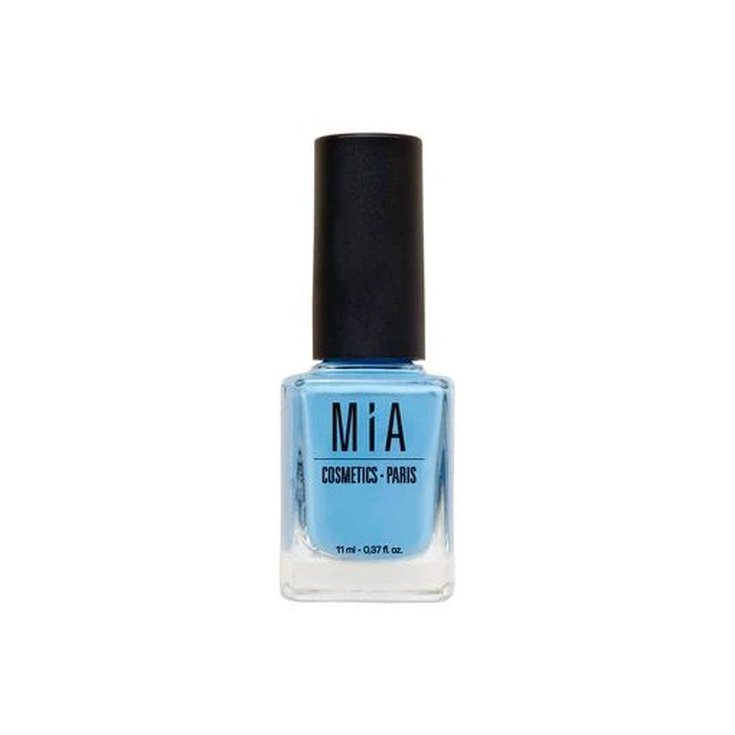 mia esmalde de uñas aqua blue