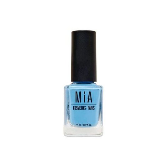 mia esmalde de uñas aqua blue