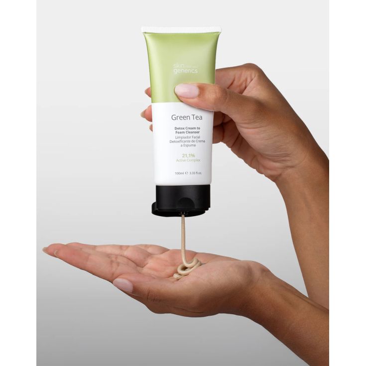 skin generics limpiador green tea 100ml