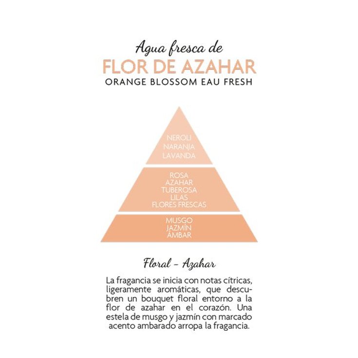 mikado flor perfumada agua fresca flor de azahar 75ml