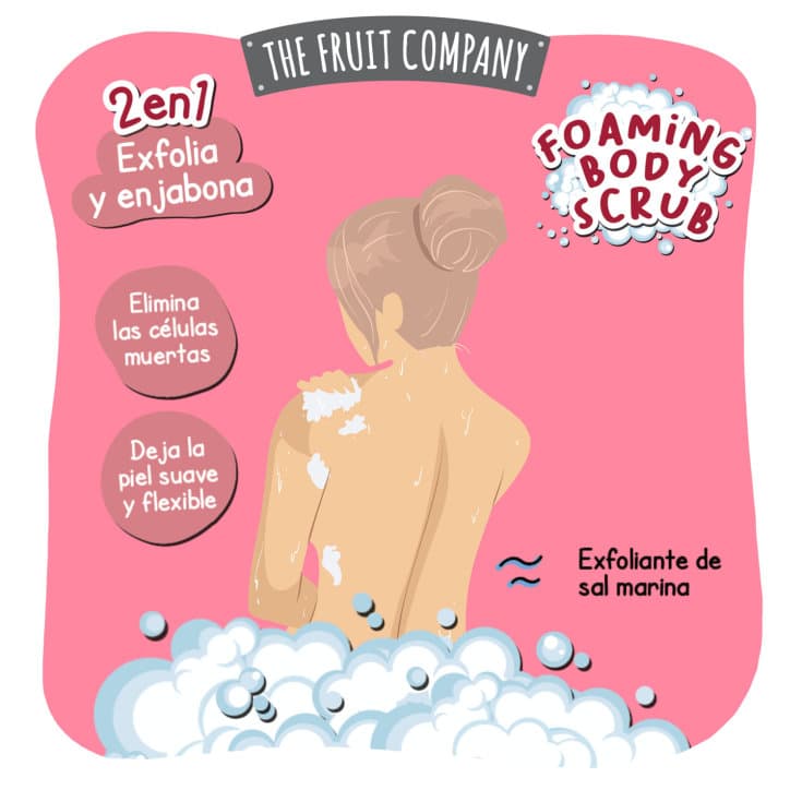 the fruit company exfoliante corporal sandia 400g the fruit company exfoliante corporal sandia 400g