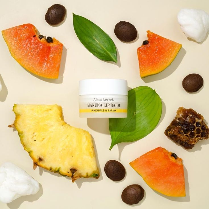 alma secret balsamo labial piña&papaya 10ml