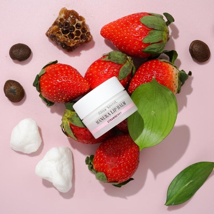 alma secret balsamo labial inchi fresa 10ml