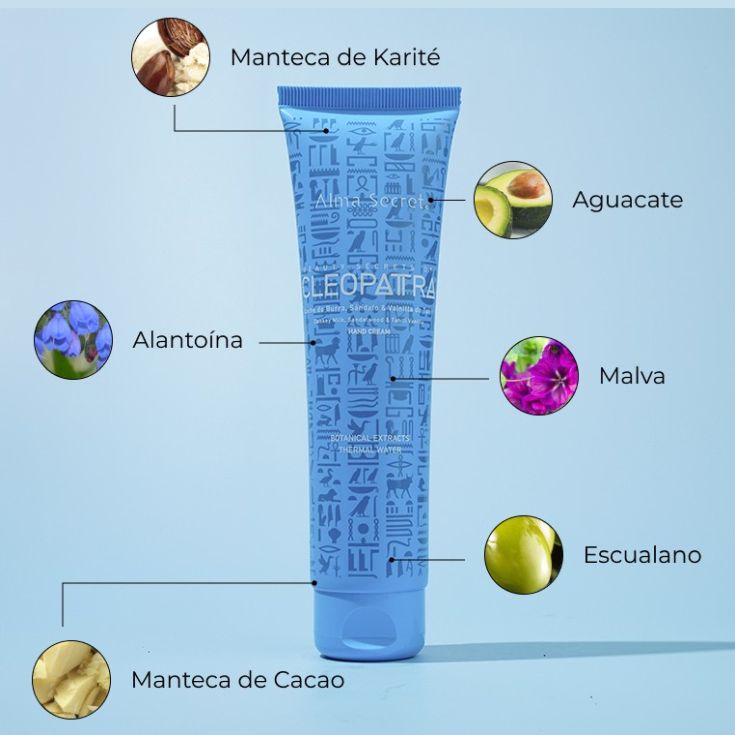 alma secret cleopatra reparadora manos