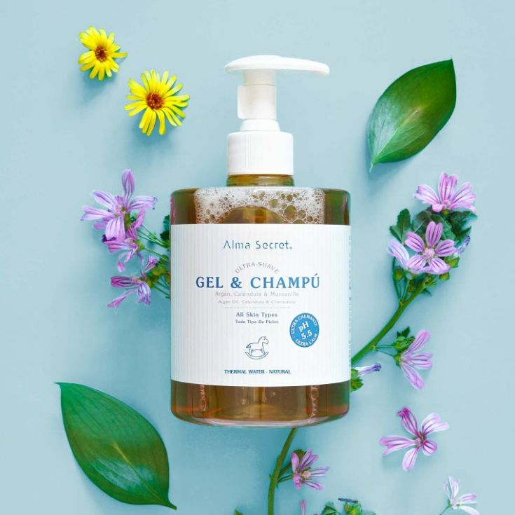 alma secret gel-champu ultra suave ph 5.5 500ml