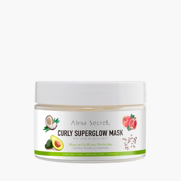 alma secret mascarilla curly superglow 250ml alma secret mascarilla curly superglow 250ml