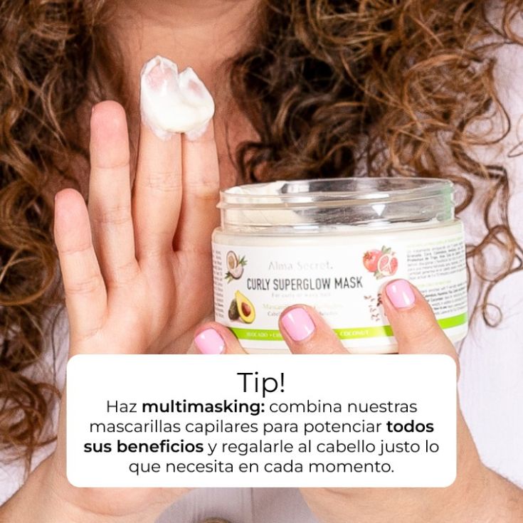 alma secret mascarilla curly superglow 250ml alma secret mascarilla curly superglow 250ml
