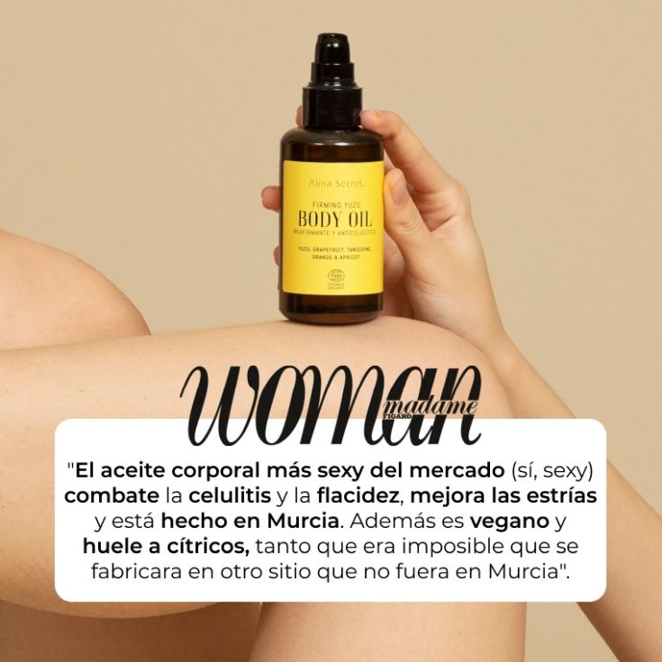 alma secret aceite reafirmante anticelulitico 100ml