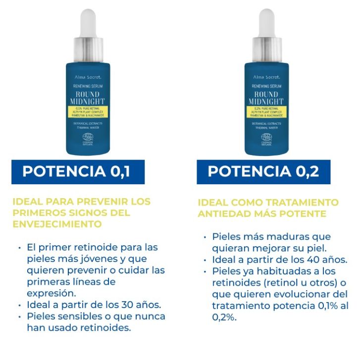 alma secret serum midnight retinal 0,1%+niacinamida