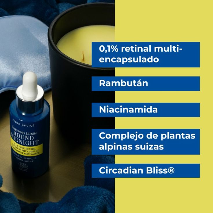 alma secret serum midnight retinal 0,1%+niacinamida