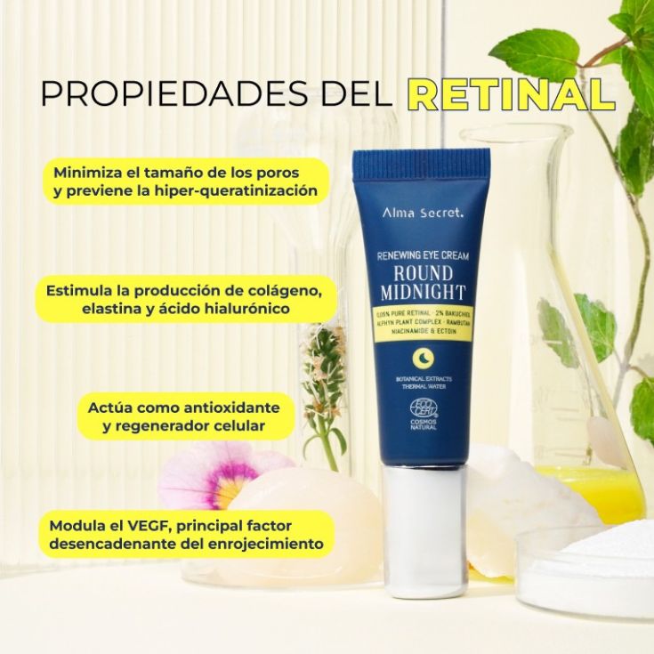 alma secret ojos midnight 0,05% retinal 10ml