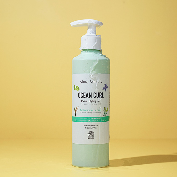 alma secret gel definidor de rizos ocean curl