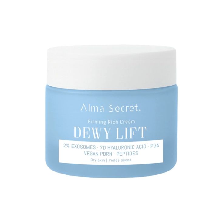 alma secret dewy lift crema rich 2% exosomas piel seca 50ml