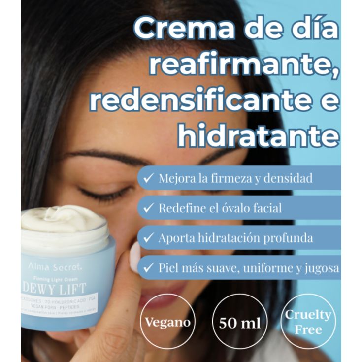 alma secret dewy lift crema light 2% exosomas normal-mixta 50ml