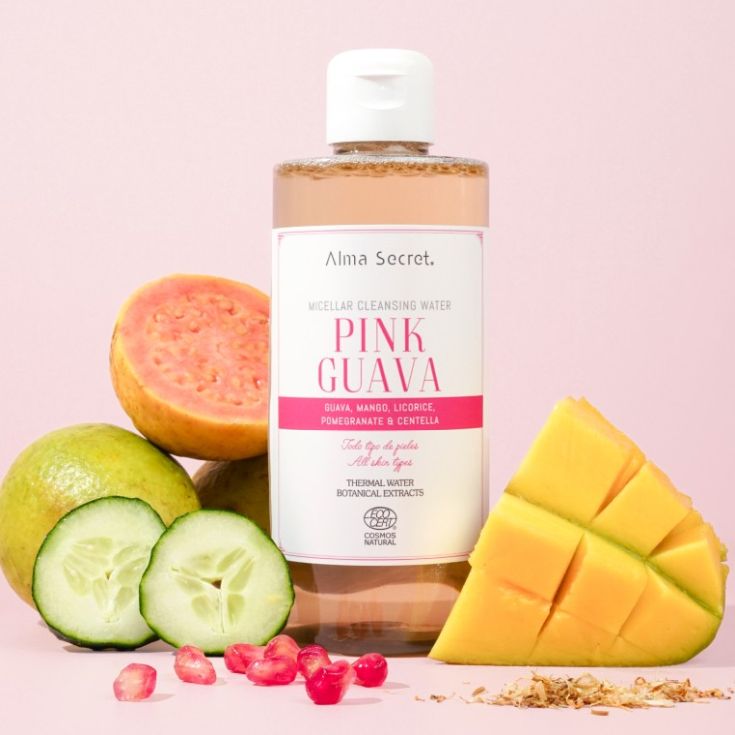 alma secret agua micelar pink guava 400ml