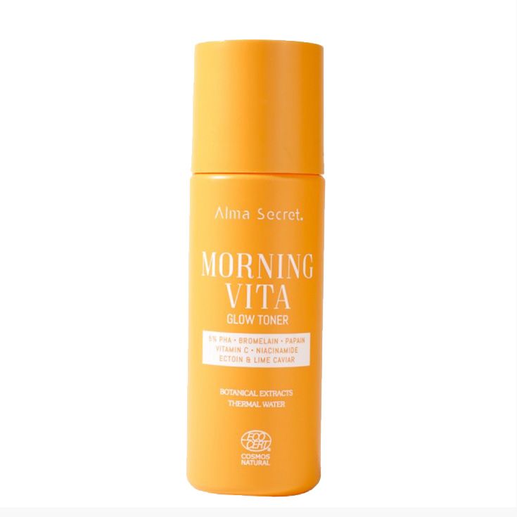 alma secret morning vita glow tonico exfoliante 150ml