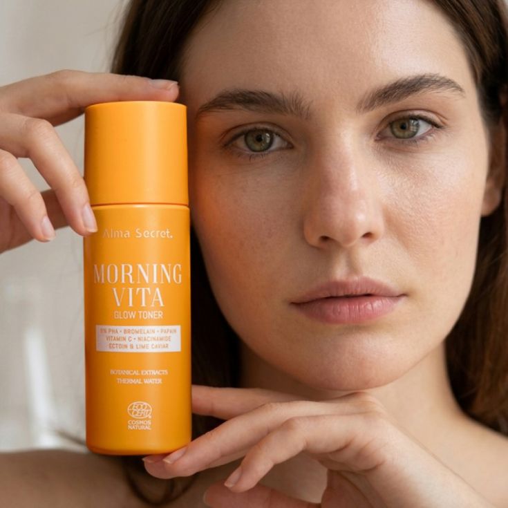 alma secret morning vita glow tonico exfoliante 150ml