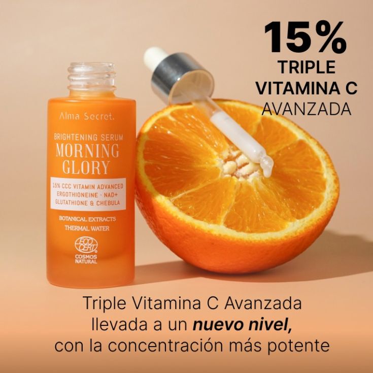 alma secret serum facial morning glory brightening 30ml