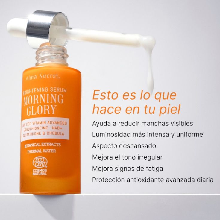 alma secret serum facial morning glory brightening 30ml