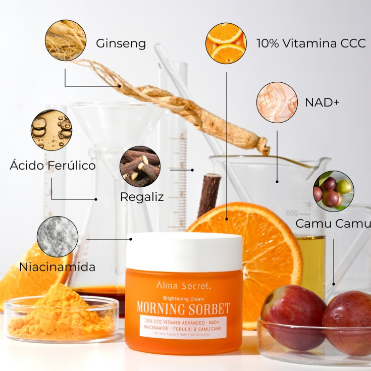 alma secret sorbete bright vit c cream 50ml