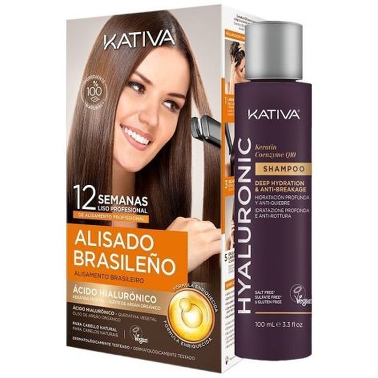 kativa keratin alisado brasileño+champu
