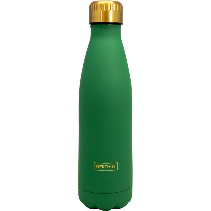nerthus termo doble pared acero verde 500ml