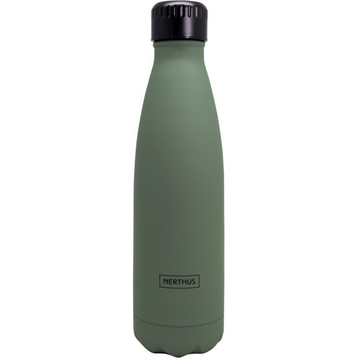 nerthus termo doble pared acero verde 500ml
