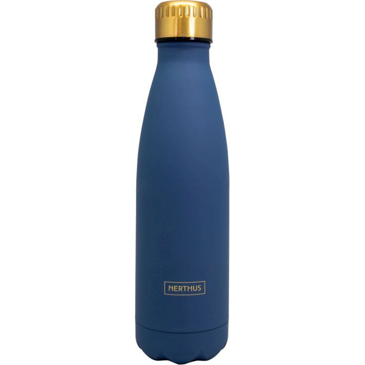 nerthus termo doble pared acero navy 500ml