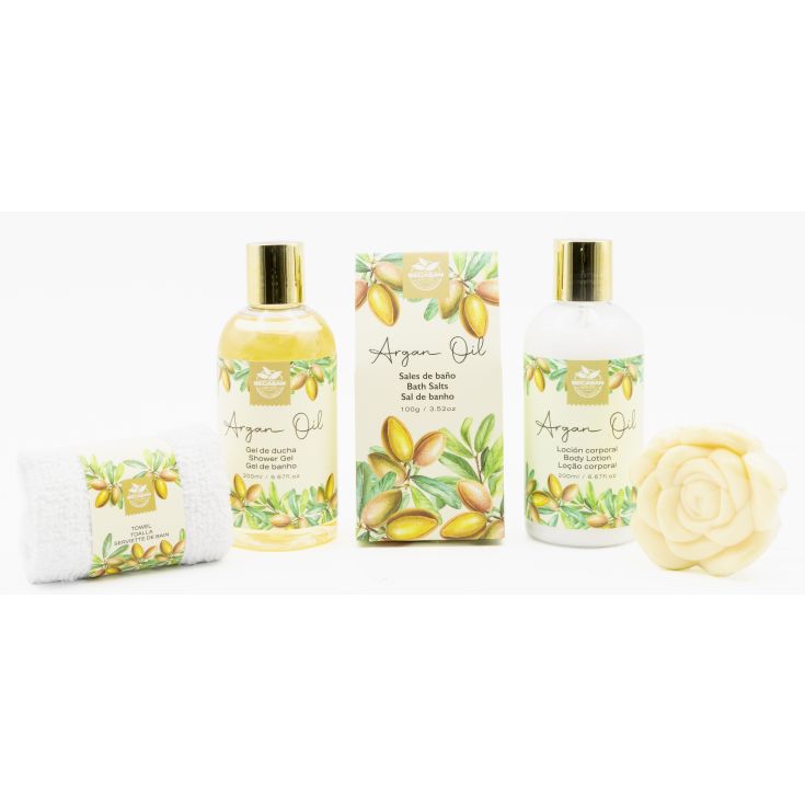 becasan cesta metalica argan 5 piezas