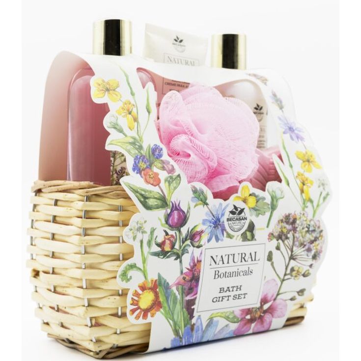 cesta mimbre sueños de mariposa