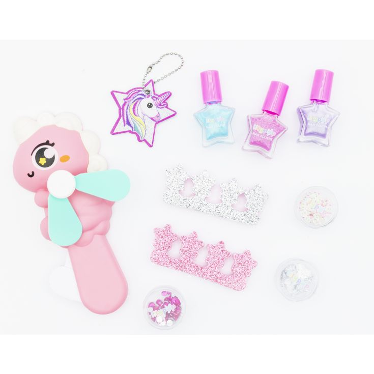 becasan lilypop set uñas + secador set infantil