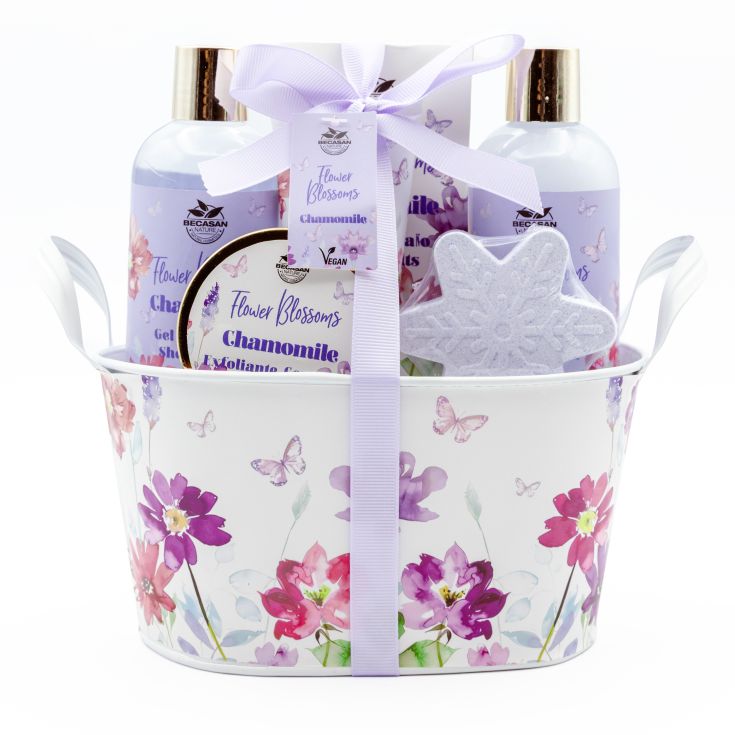 becasan cesta rosa silvestre 6 piezas